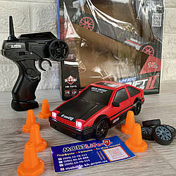 Машинка для дрифту 18.5 см на радіокеруванні Toyota Sprinter Trueno 4x4 1:24 / Радіокерована дрифт машинка /