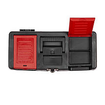 Ящик для інструментів з металевими замками INTERTOOL (BX-1016) 16"/396×216×164 мм, фото 5