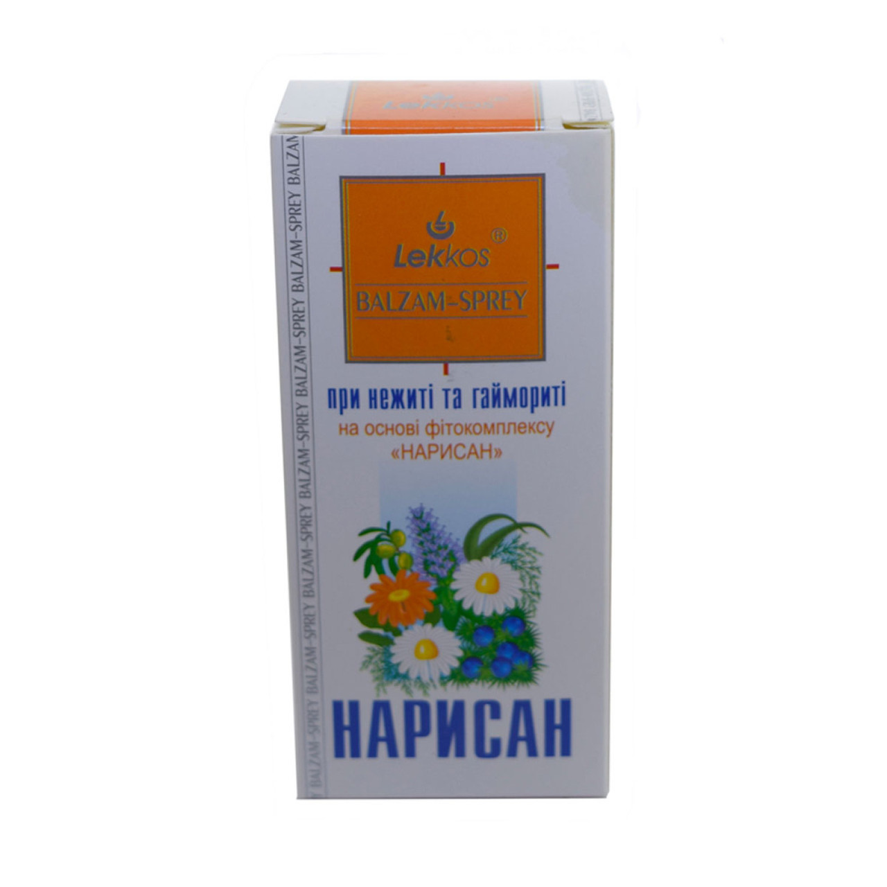 СПРЕЙ-БАЛЬЗАМ НАРІСАН 10 МЛ, фото 1