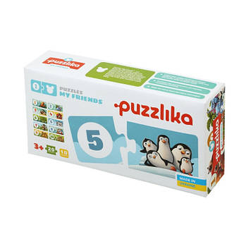 Пазли Puzzlika 20ел. Мої друзі №13005