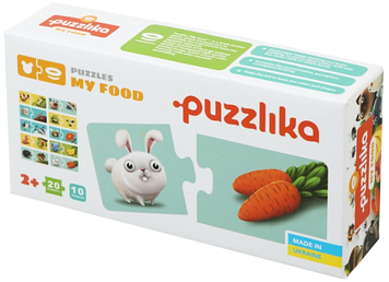 Пазли Puzzlika 20ел. Моя їжа №12992