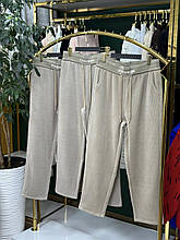 Шикарні жіночі штани, тканина "Вельвет на велюрі" 50, 52, 54, 56, 58, 60 розмір 50