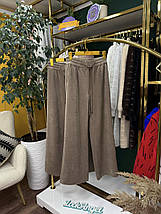 Шикарні жіночі штани, тканина "Вельвет на велюрі" 48, 50, 52, 54, 56, 58 розмір 48, фото 5