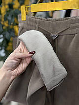 Шикарні жіночі штани, тканина "Вельвет на велюрі" 48, 50, 52, 54, 56, 58 розмір 48, фото 3