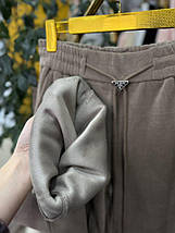 Шикарні жіночі штани, тканина "Вельвет на велюрі" 48, 50, 52, 54, 56, 58 розмір 48, фото 2