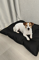 Лежак для собаки, лежанка, подушка для собаки 50х70 см DavLu чорний (M-00001)