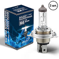 Галогенні лампи BioLight Fukurou H4 Hyper-Light Plus 150% 12V 60/55W
