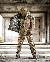 Зимова форма multicam на omni-heat, костюм військовий мультикам 5 в 1, тепла армійська форма мультикам bn522