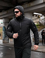 Зимняя черная тактическая куртка, Военная теплая черная куртка, Полицейская черная водоотталкивающая куртка, eqy jdm zou