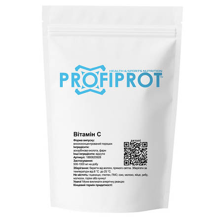 Вітамін С у порошку PROFIPROT 1 кг, фото 1