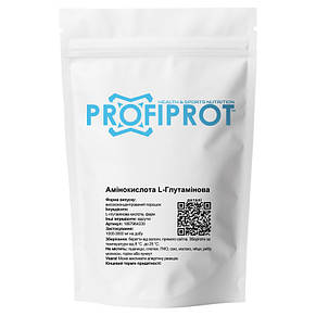 Амінокислота L-Глутамінова PROFIPROT 1 кг, фото 1