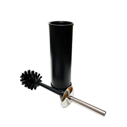 Йоржик туалетний підлоговий чорний з нержавійки Dayco Classic