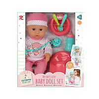 Функціональний пупс з аксесуарами Tutu Baby 6522 п’є, пісяє, музичний чіп