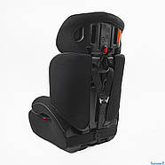 Автокрісло JOY 4771-03, група 1/2/3 (9–36 кг), універсальне з бустером та регульованим підголівником, фото 3
