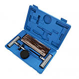 Комплект інструментів для ремонту автомобільних шин 27 ел. Kraft & Dele KD10444, фото 2