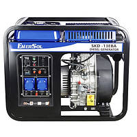 Дизельний генератор однофазний EnerSol SKD-13EBA потужністю 12.0 кВт для резервного електроживлення будівель та промислових