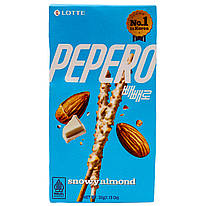 Палички солодкі Snowy Almond PEPERO 32 г