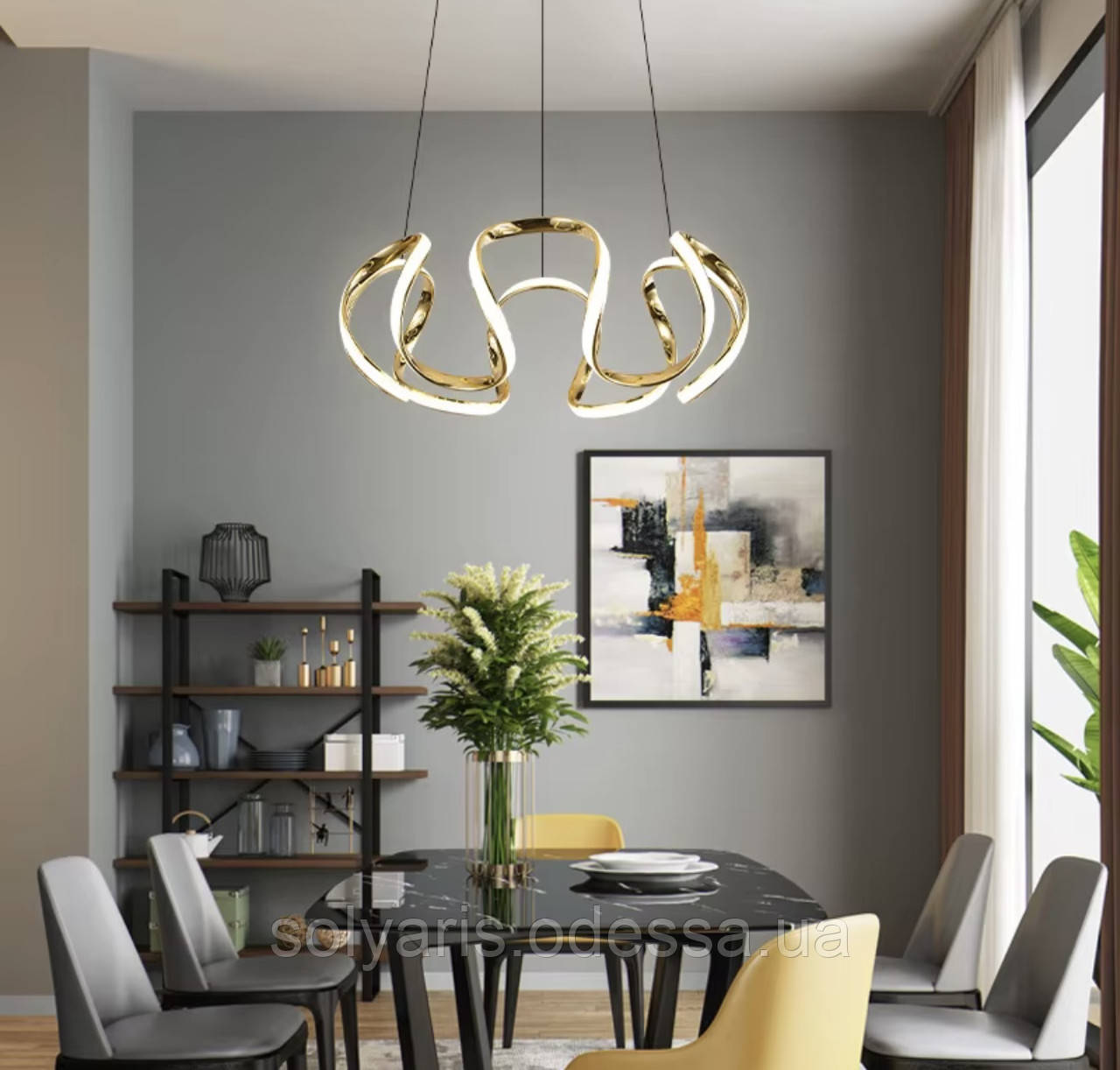 Люстра підвіс 50см 80ват, фото 1