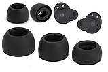Силіконові амбушури Samsung Galaxy Buds 3 FE SM-R420 Комплект Чорні, фото 4