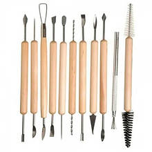 Набір стеків, металеві, двохсторонні, 11шт.