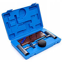 Автомобільний набір для ремонту безкамерних покришок (шило + шнури) 27 ел. FalonTech FT7727