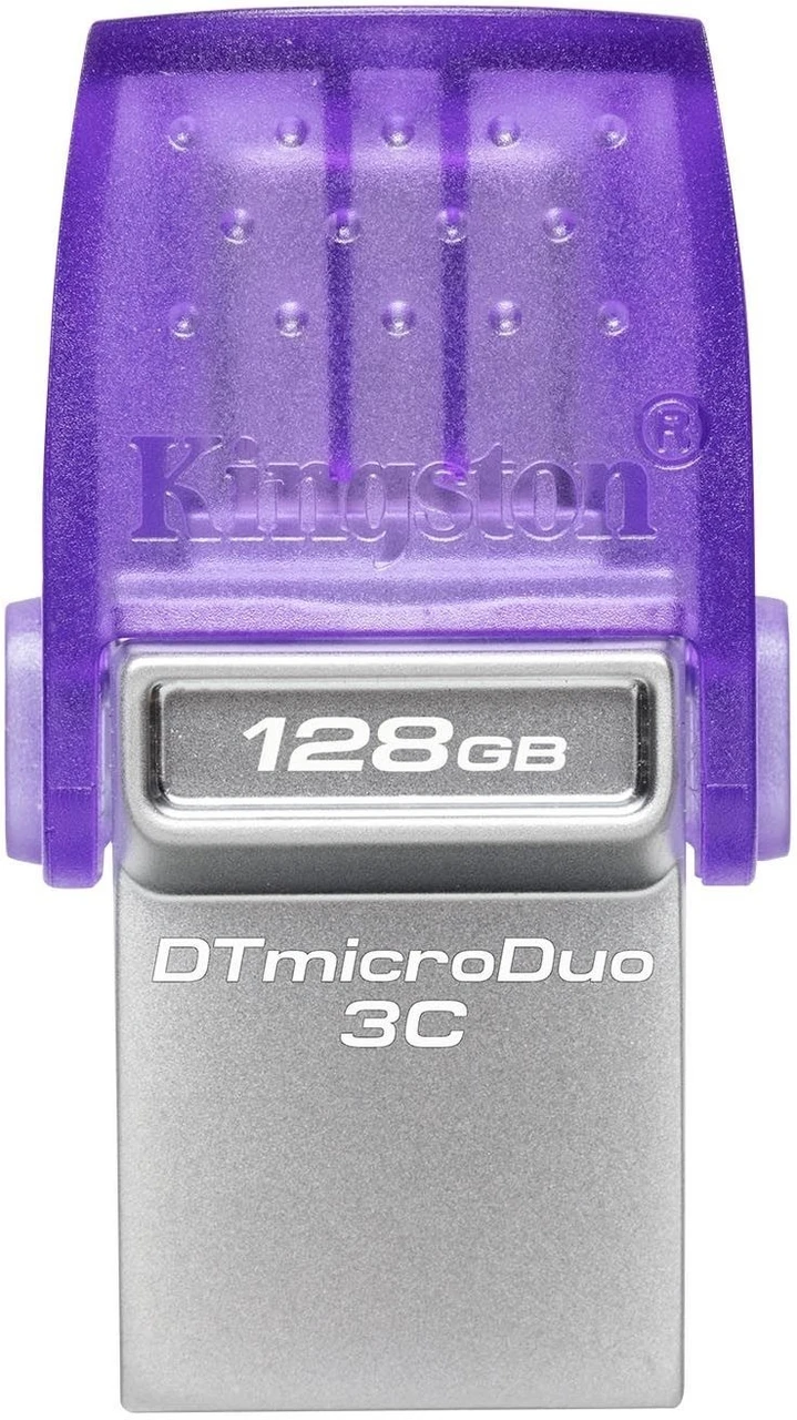 USB Flash 128GB 3.2 Kingston DT Duo 3C 200MB/s dual USB-A + USB-C (DTDUO3CG3/128GB)