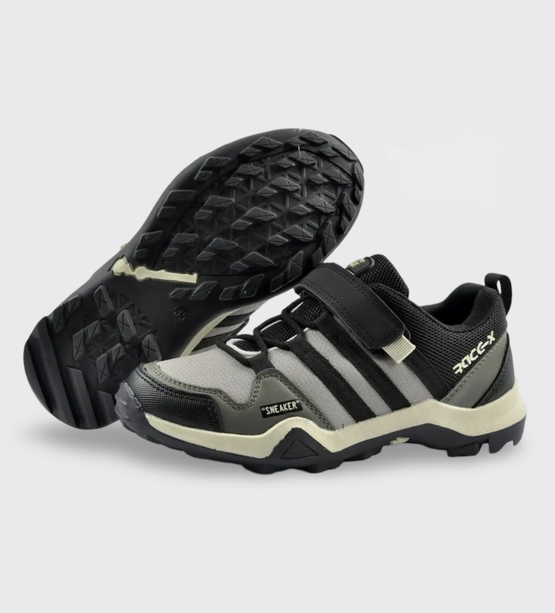 Кросівки дитячі на хлопчика демісезонні хакі (B11369-5), фото 1