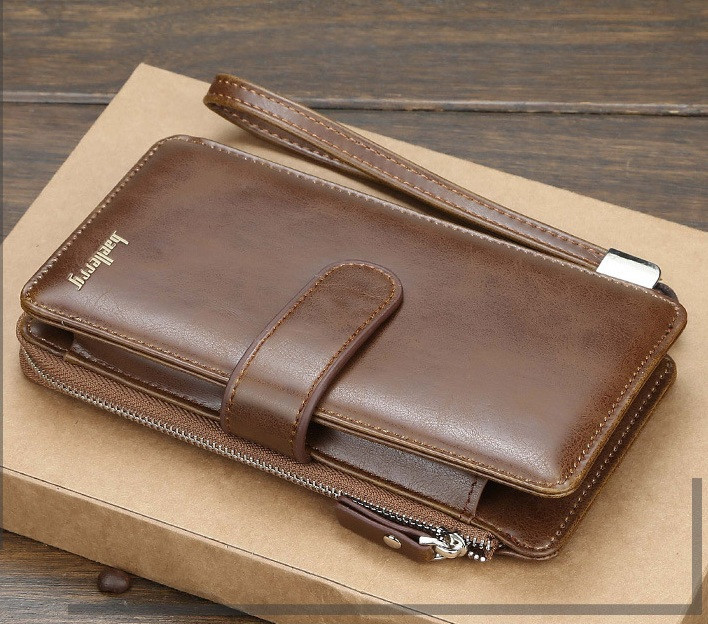 Чоловічий клатч-портмоне Baellery з якісної екошкіри, фото 1