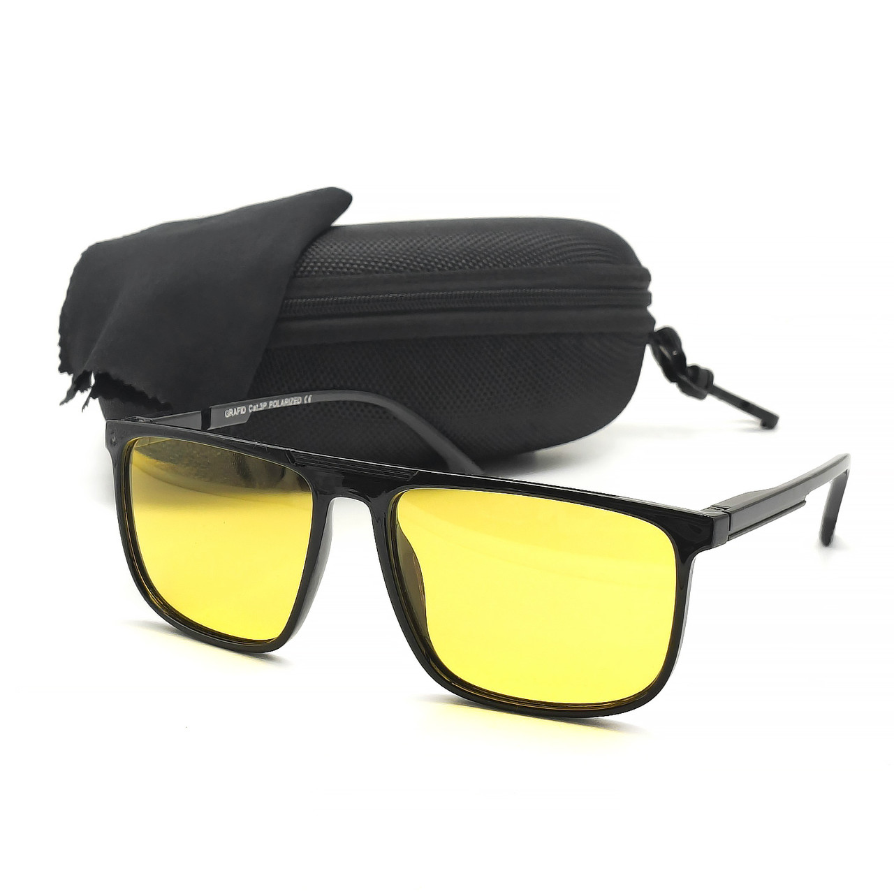 Окуляри для водія Grafid 3212 polarized жовті, фото 1