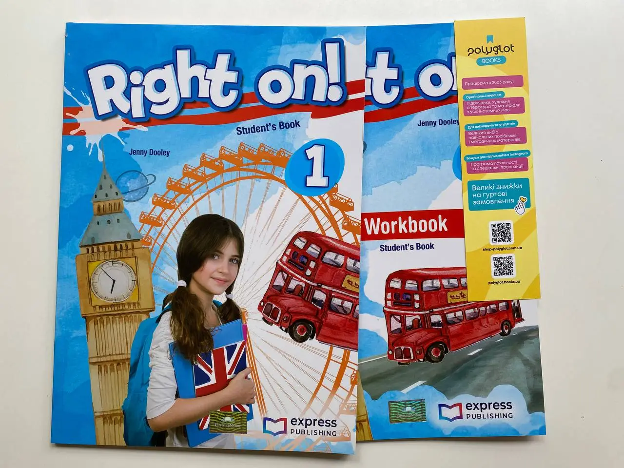 Комплект Right On! 1 Student's Book + Workbook (Підручник + робочий зошит), фото 1