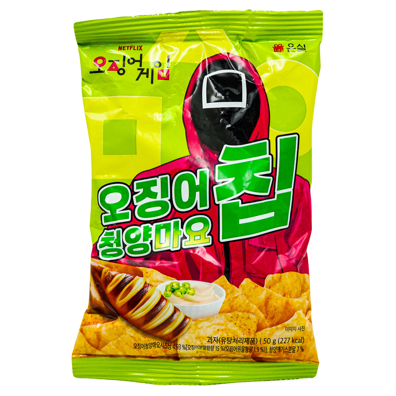 Снек Squid Game гострі з майонезом CHEONGYANG 50 г, фото 1