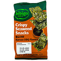 Норі снек хрумкий барбекю BIBIGO 5 г