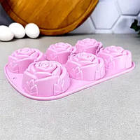 Силіконова форма Троянда Empire ЕМ0056 25 х 17 х 2,5 см (шт)