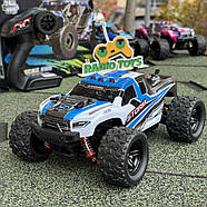 Монстр-трак на радіокеруванні "Wind Storm" синій | Машинка на пульті | Швидкий джип на радіоуправлінні, фото 4