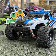 Монстр-трак на радіокеруванні "Wind Storm" синій | Машинка на пульті | Швидкий джип на радіоуправлінні, фото 5