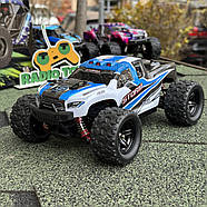 Монстр-трак на радіокеруванні "Wind Storm" синій | Машинка на пульті | Швидкий джип на радіоуправлінні, фото 6