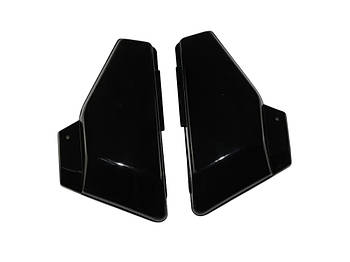 Кришки бічні пластик Альфа чорні пара