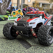 Монстр-трак на радіокеруванні "Fire Storm" червоний | Машинка на пульті | Швидкий джип на радіоуправлінні, фото 3