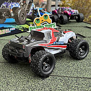 Монстр-трак на радіокеруванні "Fire Storm" червоний | Машинка на пульті | Швидкий джип на радіоуправлінні, фото 7