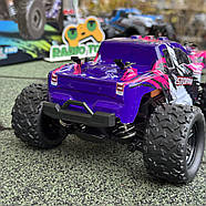 Монстр-трак на радіокеруванні "Blaze Storm" рожевий | Машинка на пульті | Швидкий джип на радіоуправлінні, фото 3
