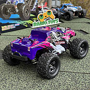 Монстр-трак на радіокеруванні "Blaze Storm" рожевий | Машинка на пульті | Швидкий джип на радіоуправлінні, фото 7