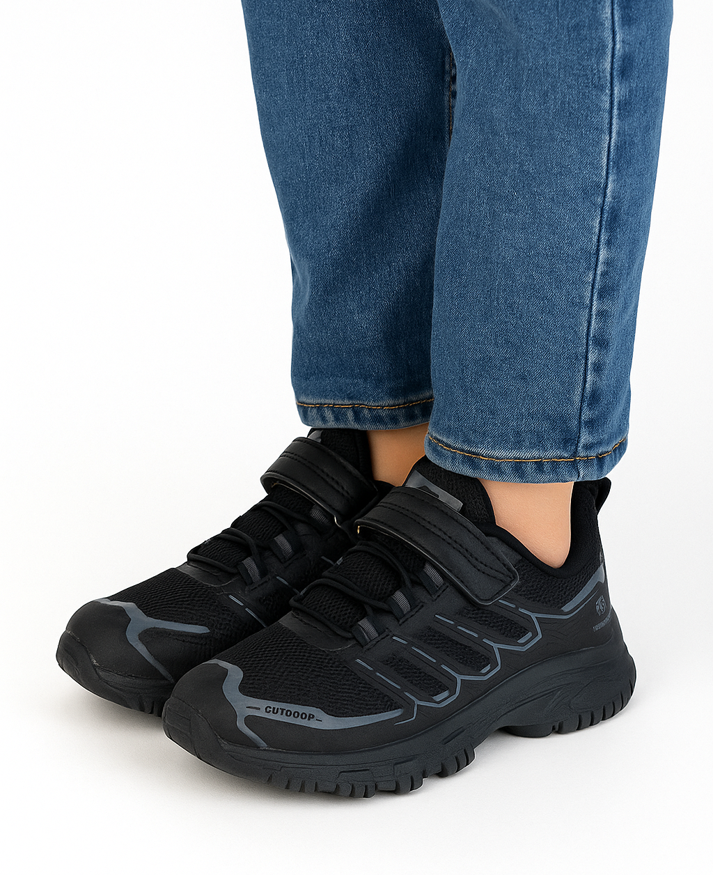 Дитячі кросівки для хлопчика BASS чорні (K6570-1), фото 1