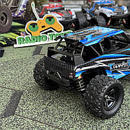 Швидкий джип на радіокеруванні "Blue Thunder" синій | Машинка на пульті | Монстр-Трак на радіоуправлінні, фото 6