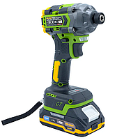 Набір акумуляторного шуруповерта та гвинтоверта Procraft PA214SET 20В, 2 акумулятори 2 А·год, кейс, фото 6