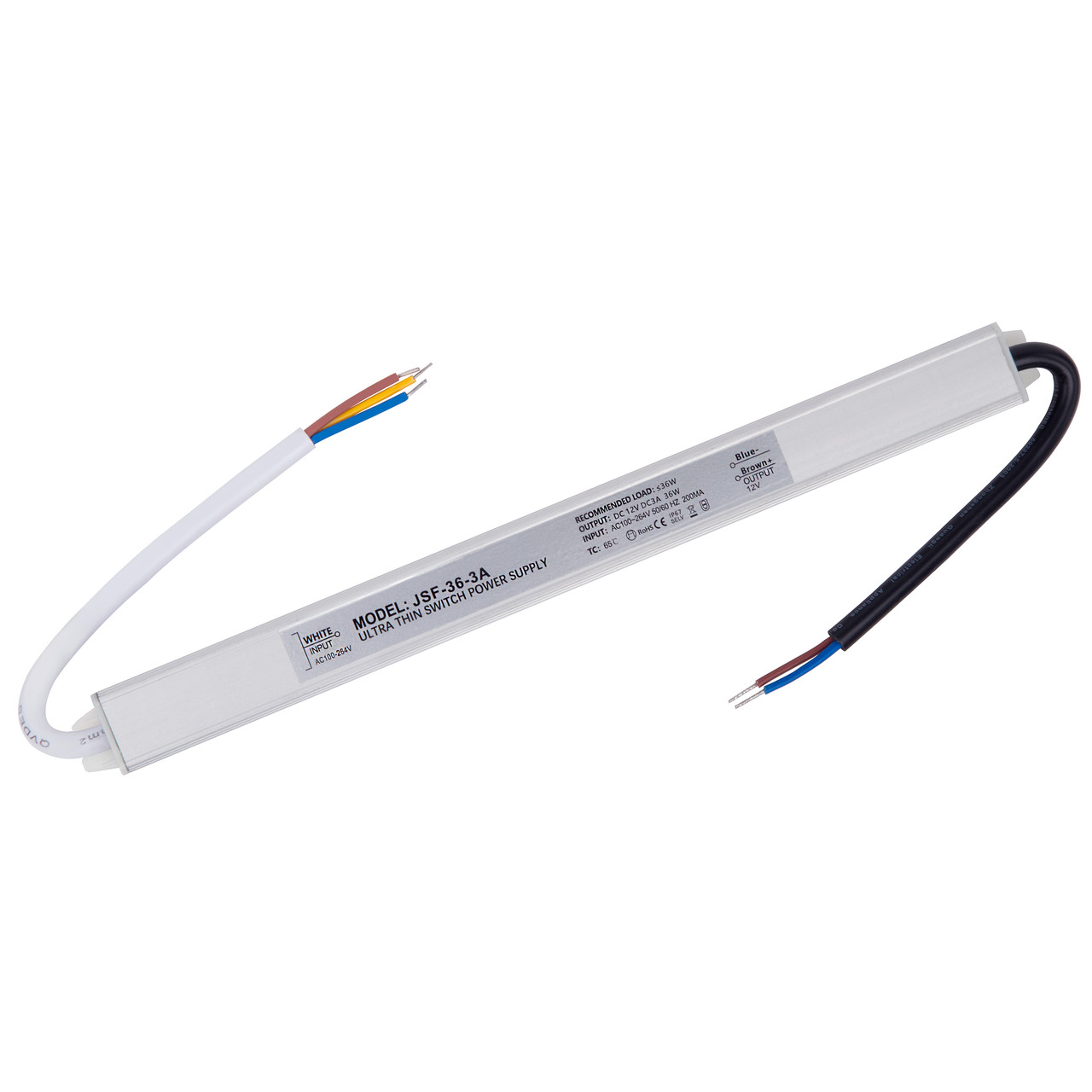 Блок живлення LEDTech 12v 3а 36 Вт Stick у герметичному корпусі ip67. Преміум. Гарантія 2 роки