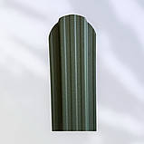 Штахети металеві червоні 115 мм 2х стороння, фото 3