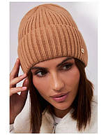 Шапка жіноча в'язана Курт розмір 56-59