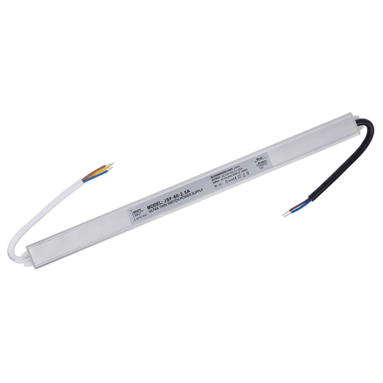 Блок живлення LEDTech 24v 2,5а 60Вт Stick у герметичному корпусі ip67. Преміум. Гарантія 2 роки