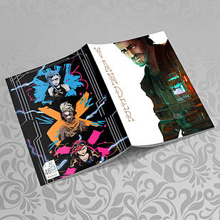 Зошит 48 арк. на скобі у клітинку Arcane / Аркейн 008