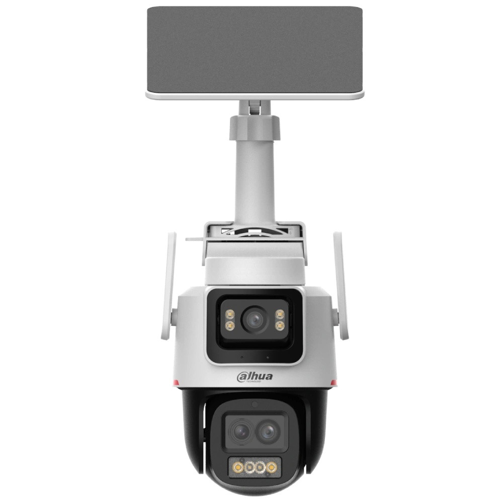 IP-камера Dahua DH-IPC-PTS2649C-3E3Z-4GB20 3+3 МП, поворотна Dual Lens, 4G, сонячна панель, акумулятор 65 Вт·год, фото 1